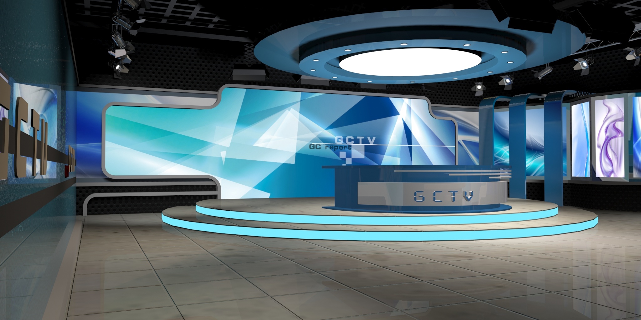 为什么演播室要设计眼神光呢?