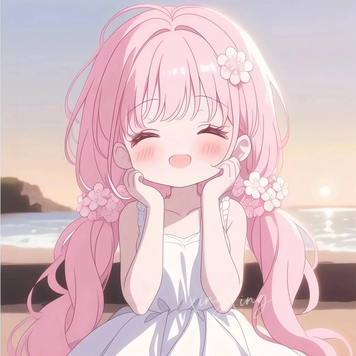 今日份治愈已送达✦͈ᴗ✦͈粉可爱系头像