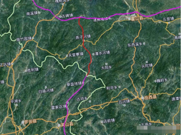 英山至黄梅高速公路图片