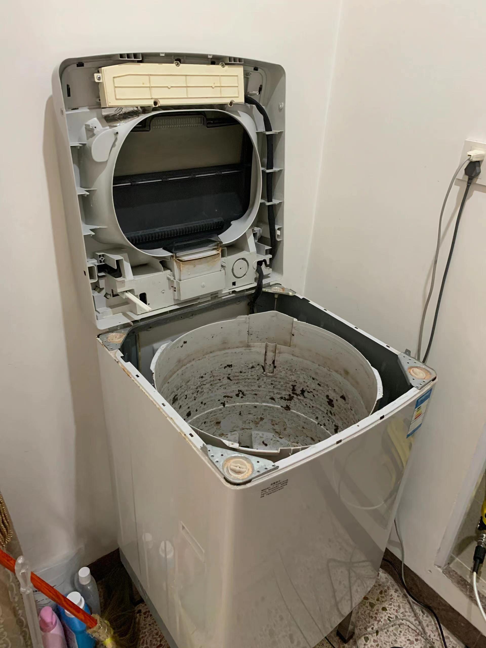 用了2年的洗衣机居然这么脏?怎么清理看这篇!