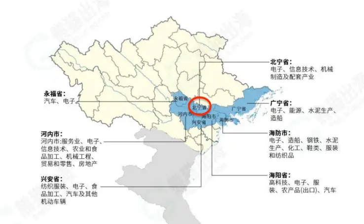 越南北宁市地图图片