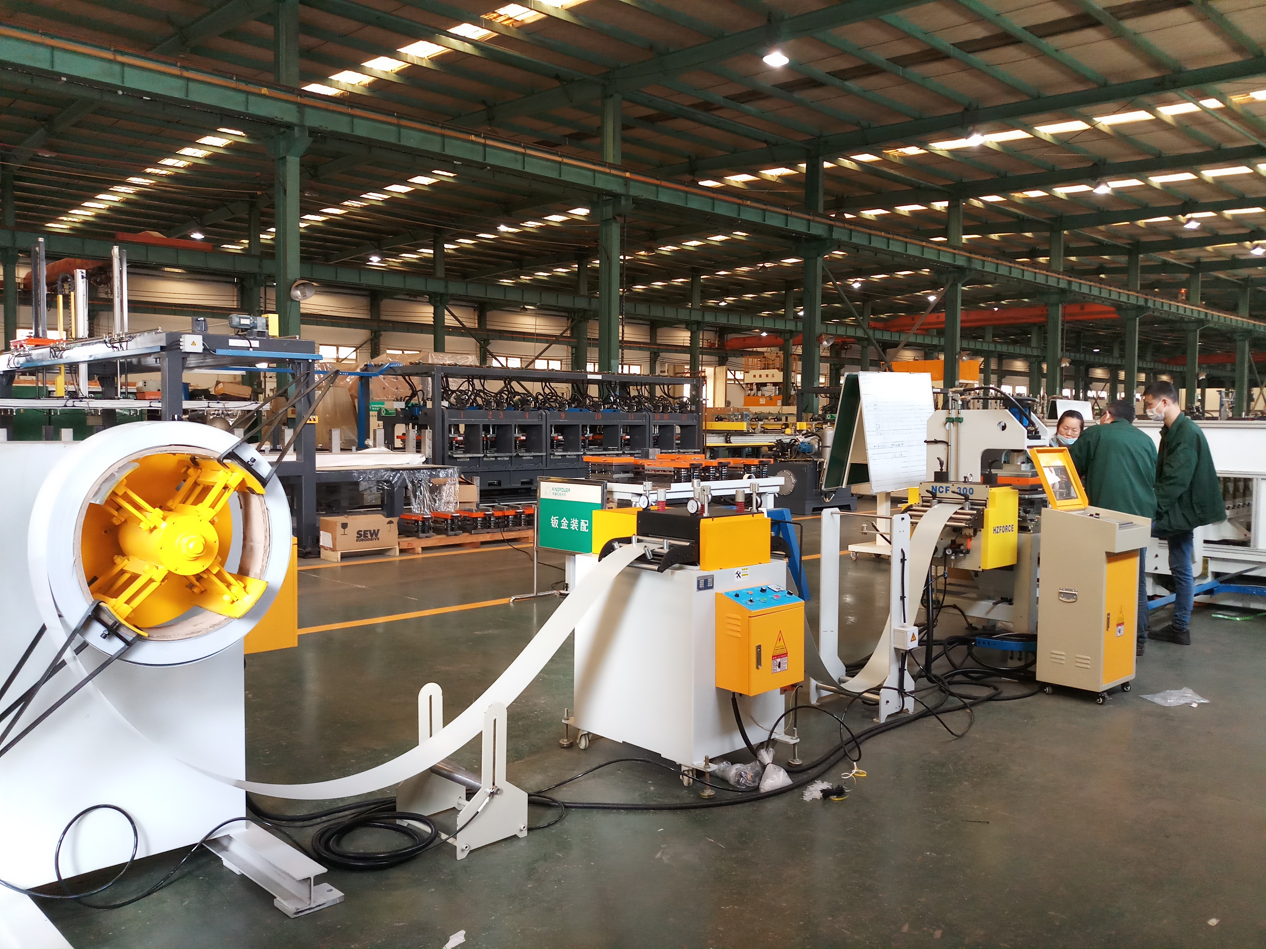 伺服送料机定制设计原理,弗若斯定制化伺服送料机