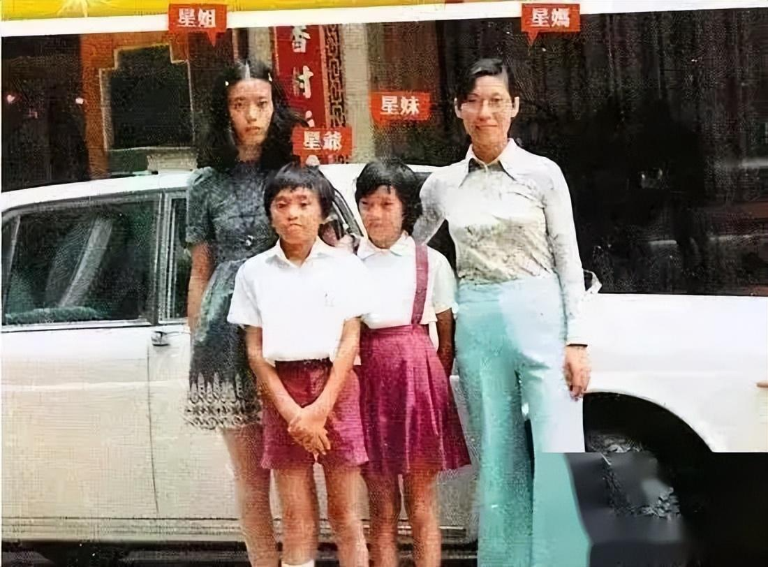 明星全家福,谁丑遗传谁,丑基因倒是没浪费,但白瞎了好基因