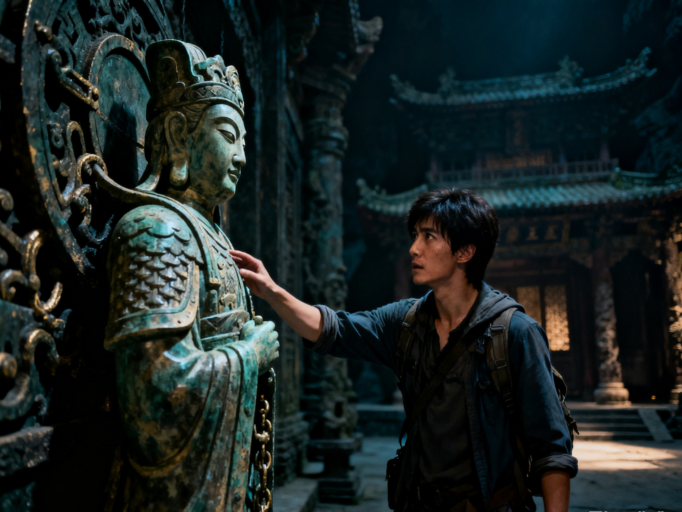 《雨村笔记》:胖子钓鱼,鱼竿动,拽出盗墓者的手套