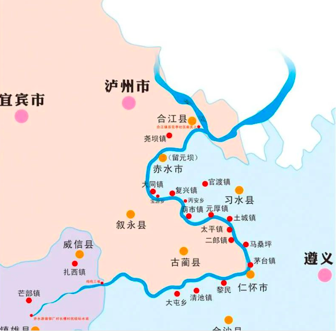 赤水河为何被称为"美酒河"?