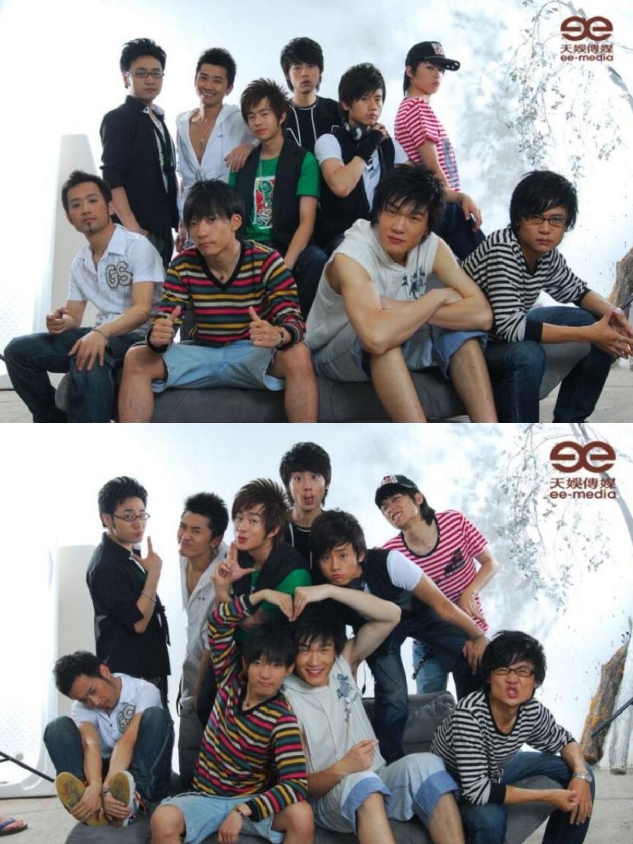 魏晨,张杰,王铮亮快男成都赛区生活旧照