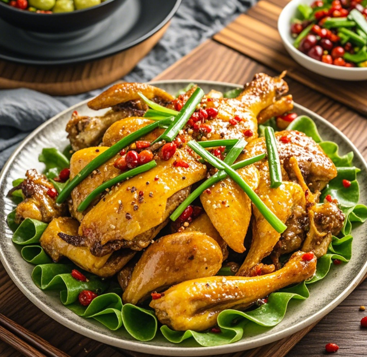 Strange-Flavored Chicken (Guài Wèi Jī)