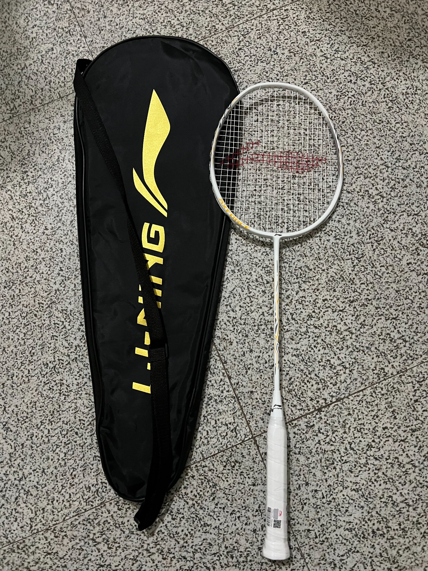 杀球李宁n36羽毛球拍李宁羽毛球拍袋类型李宁拍羽毛球球拍叠加李宁拍