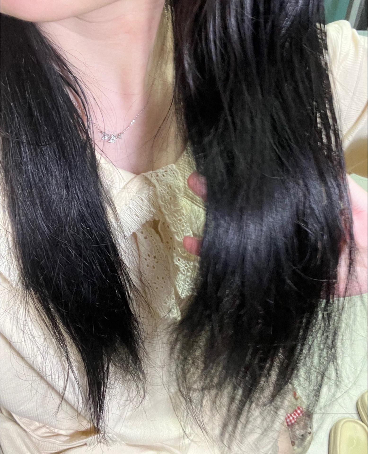 月吧 每次在头发七分干的时候我会喷上去