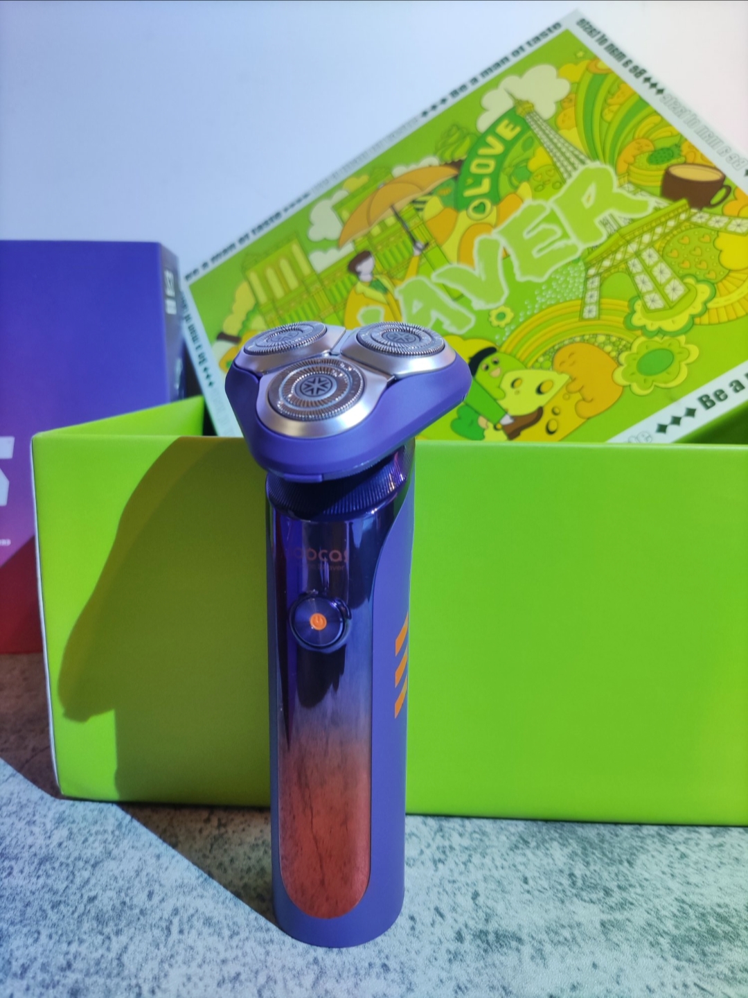 素士s31剃须刀重磅来袭三刀头和双面刀网让你的剃须丝丝滑滑 自适应