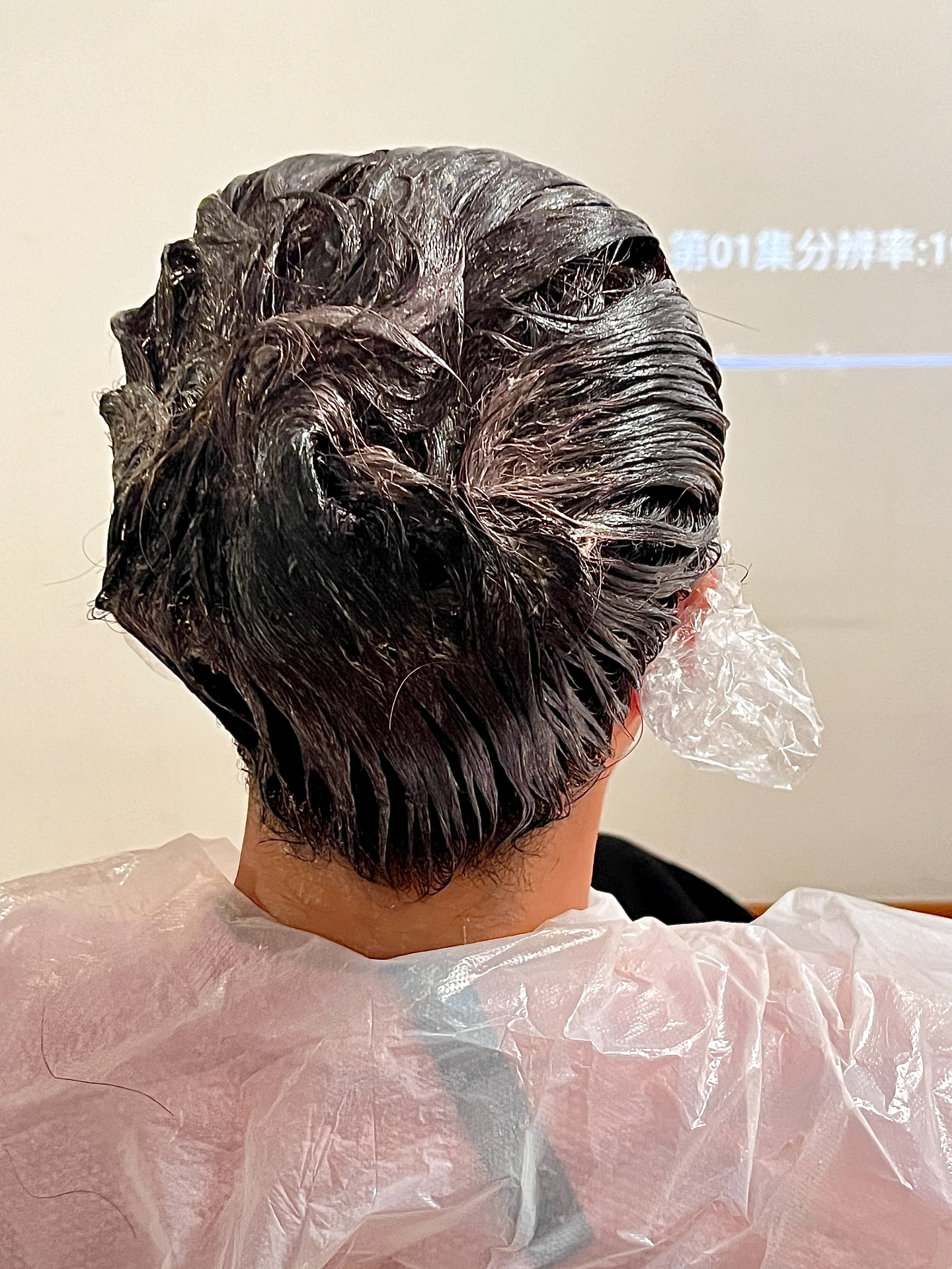 美发店洗接头发技巧视频