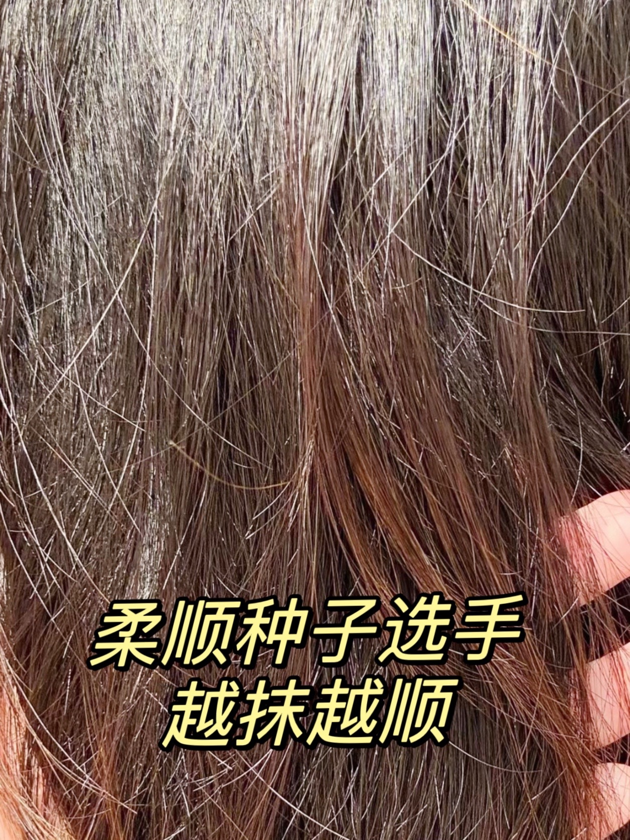 一直问我用了什么 其实我之前就是一个炸毛 老是烫染头发 好在这款