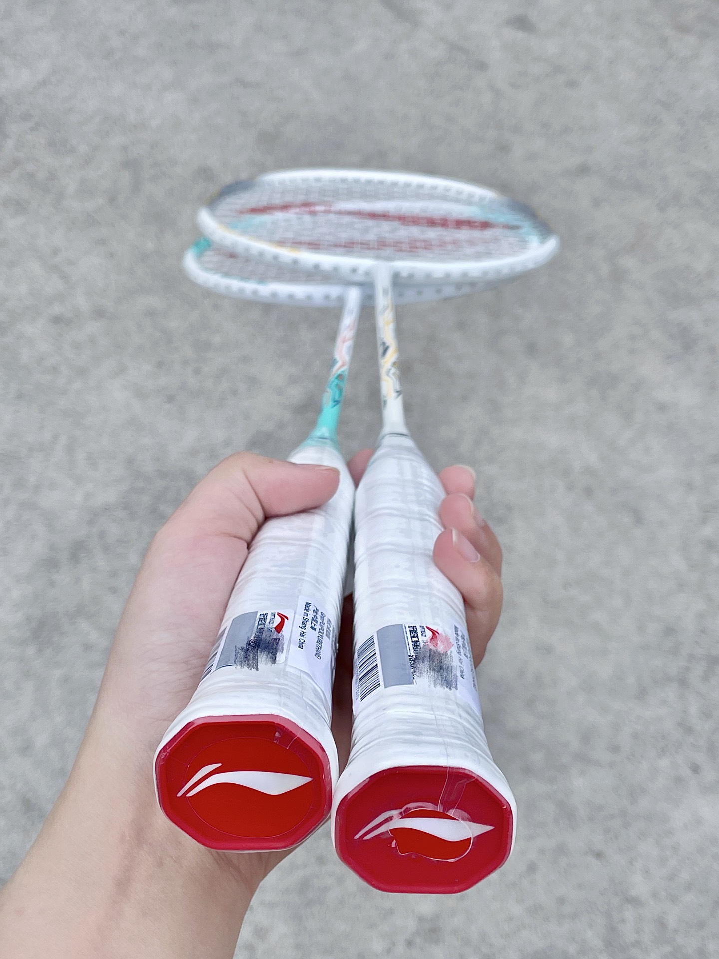 推荐类# 李宁羽毛球拍 新手入门不知道用什么球拍好 身边爱打羽毛乔 