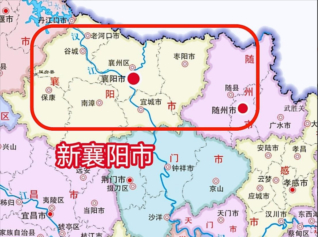 随州并入襄阳,广水归孝感,助力湖北两大副中心城市壮大