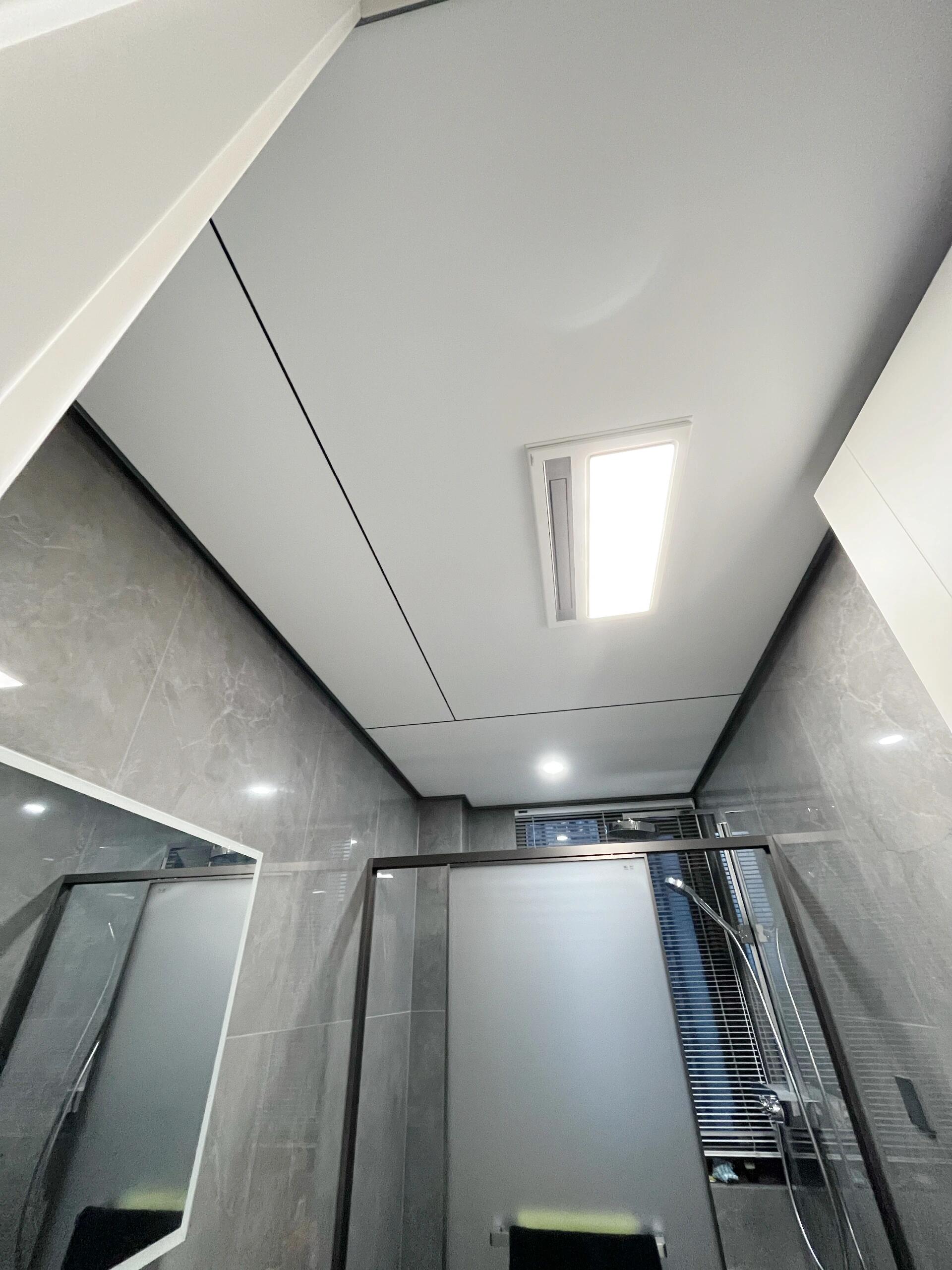 真的不想再收获霉斑点点的吊顶了 · 卫生间蜂窝大板卫生间吊顶卫生间