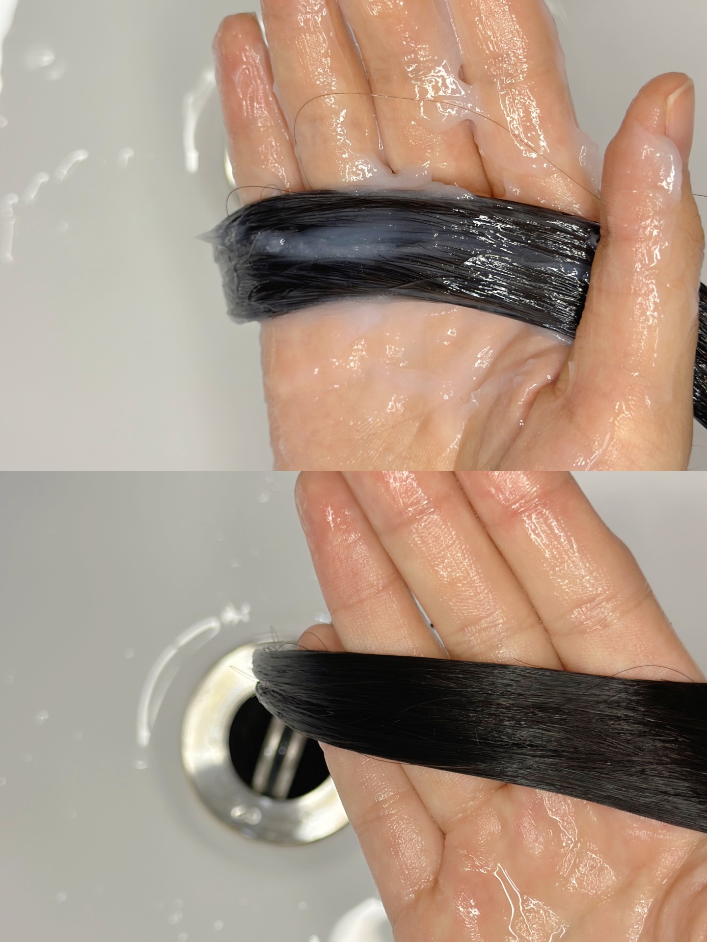 之前一直用蜂花的护发素 总感觉洗不干净 头发