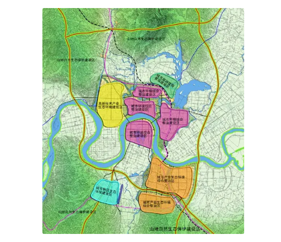 常德最新规划!形成"一江两岸,一城三区,两轴三心多节点"结构