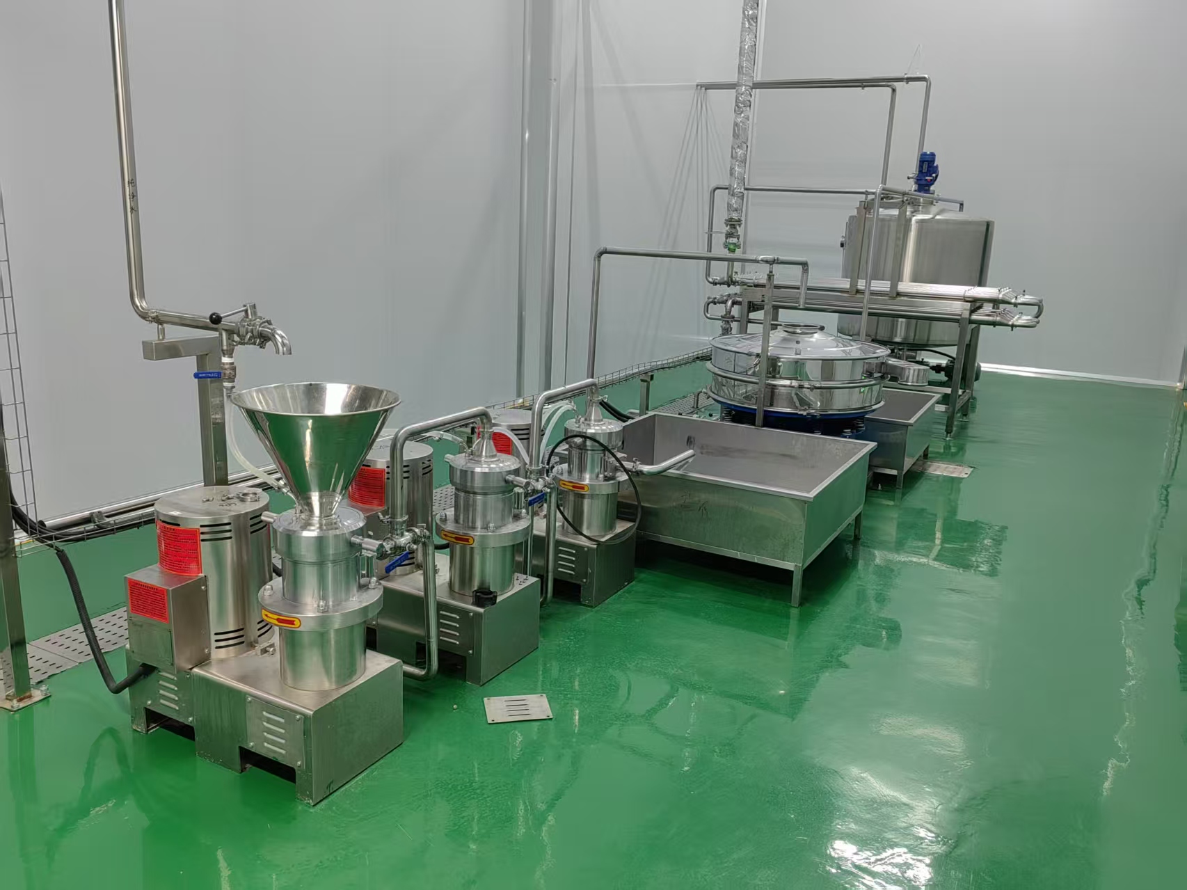 每小时1吨核桃乳加工生产线设备 330ml瓶装豆奶生产设备 植物蛋白饮料