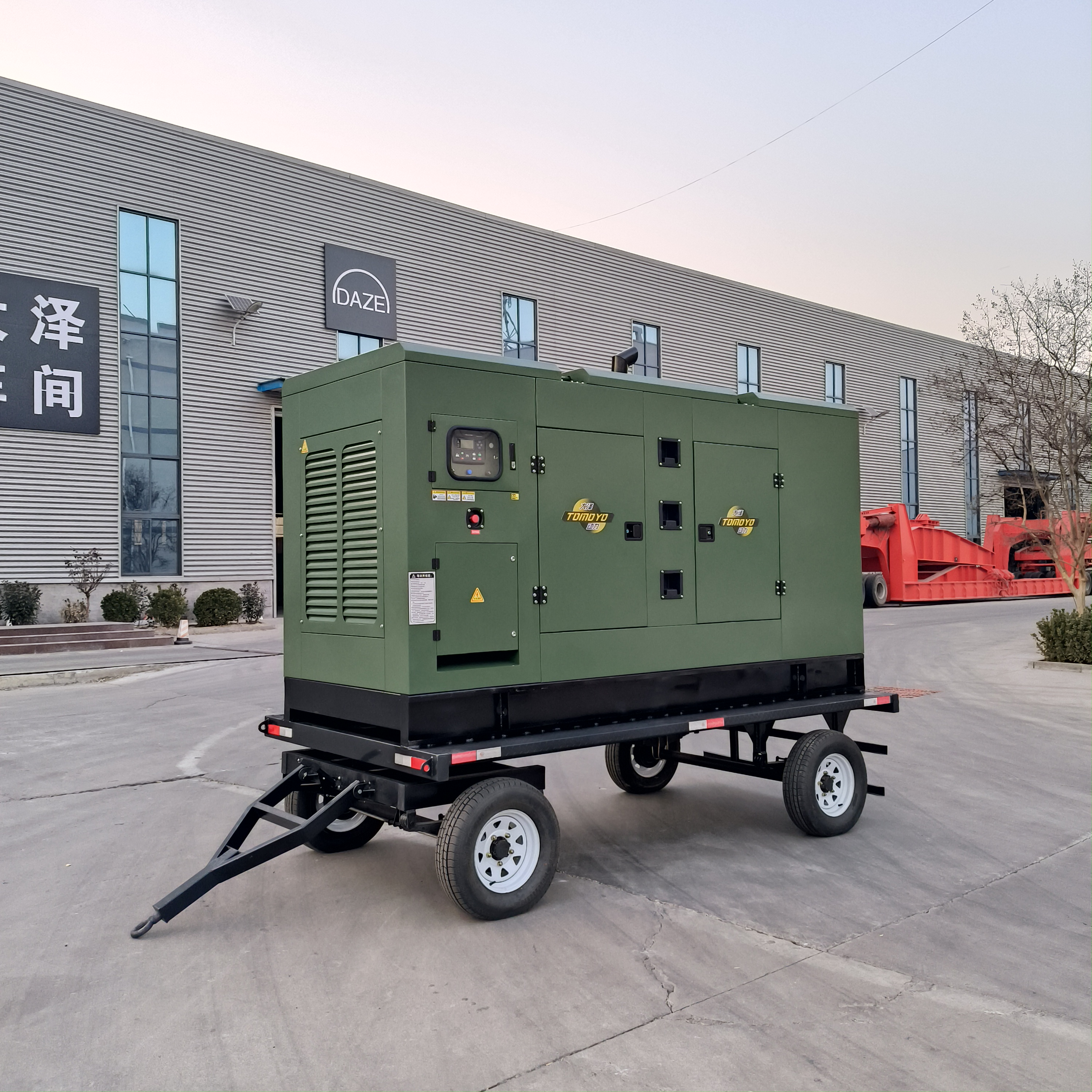 300kw移动拖车柴油发电机厂家 户外移动电站