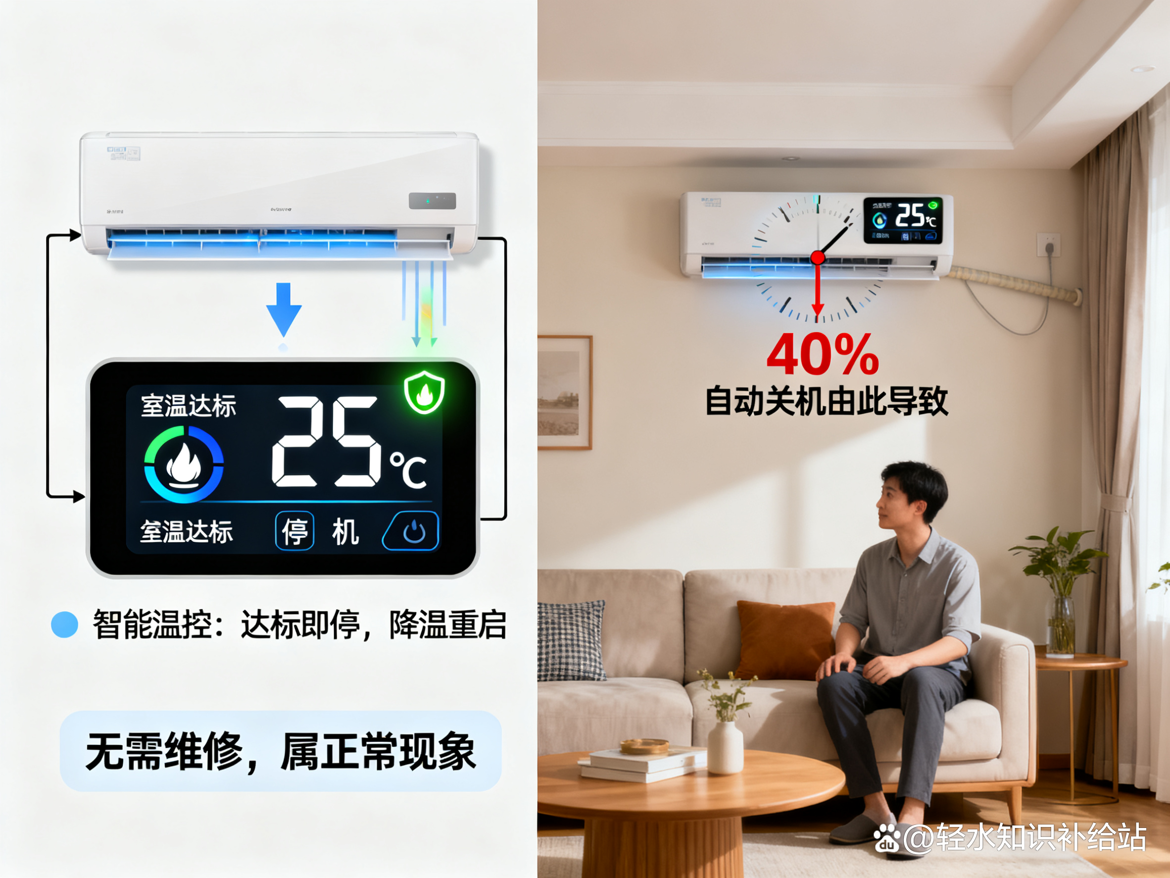 空调为什么自动关机 空调为什么自动关机