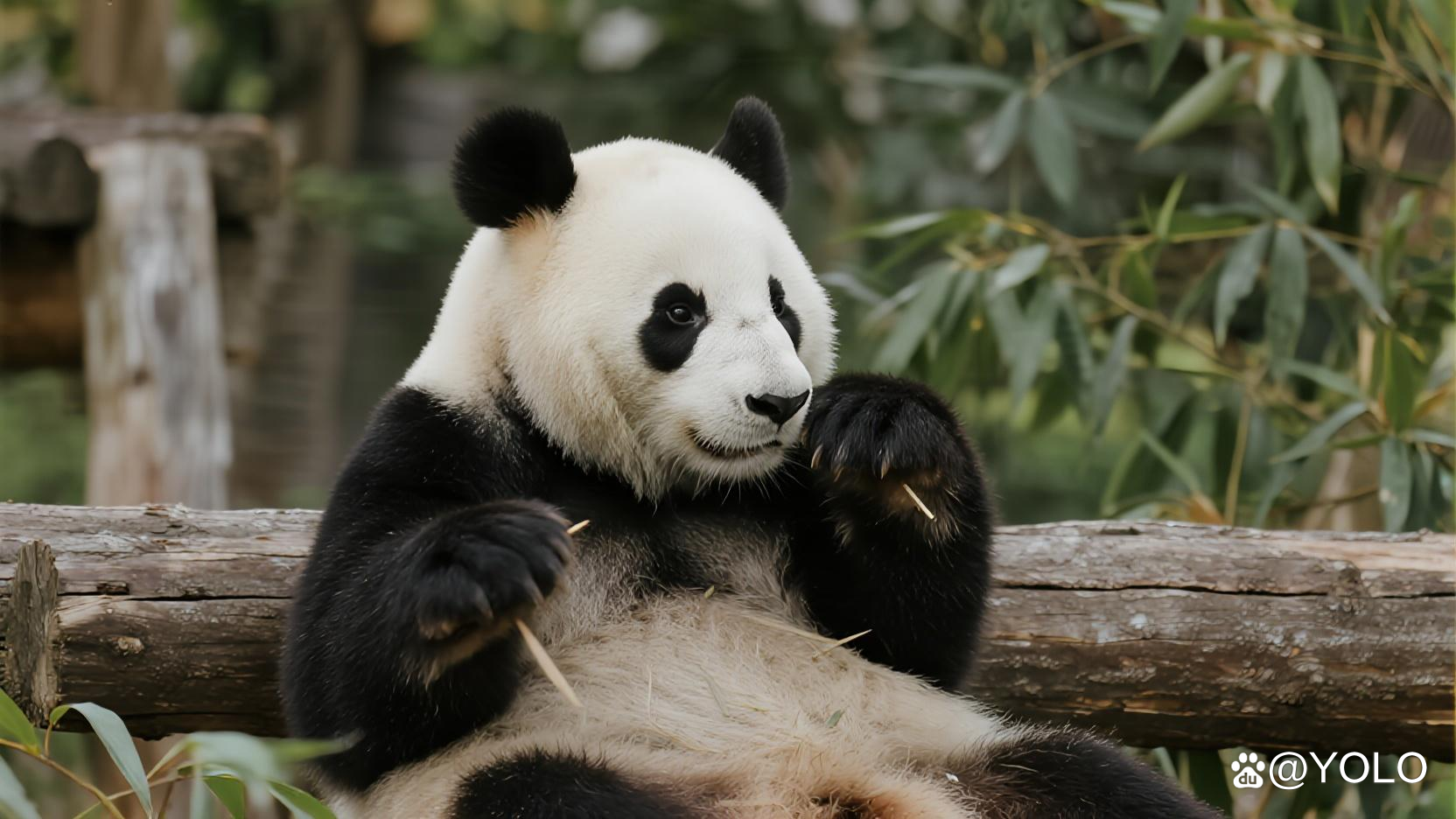 熊猫为什么是黑白色 熊猫为什么是黑白色