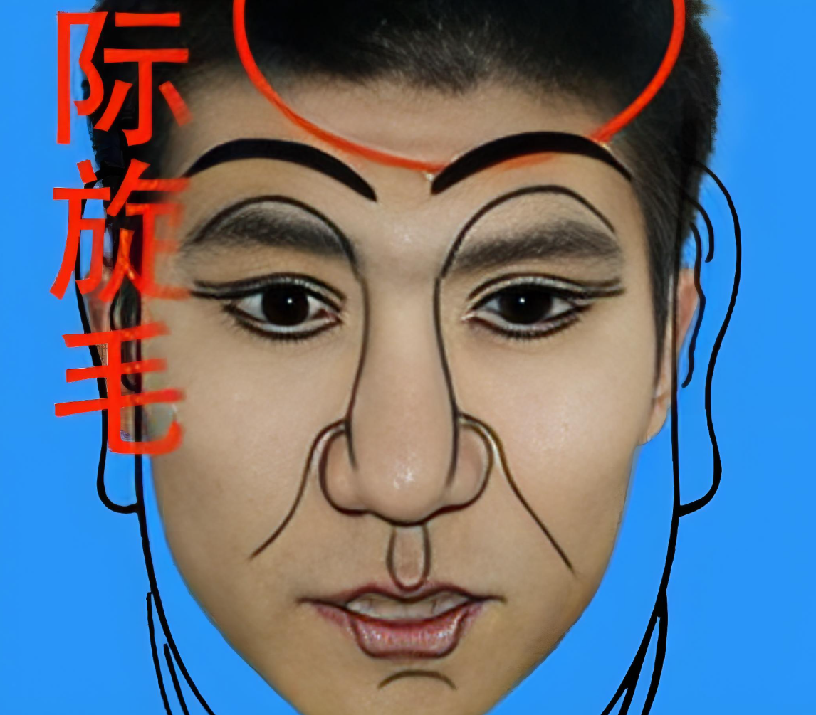 眉毛中有"旋毛"代表什么?民间相术中罕见的面相特征暗示特殊命格