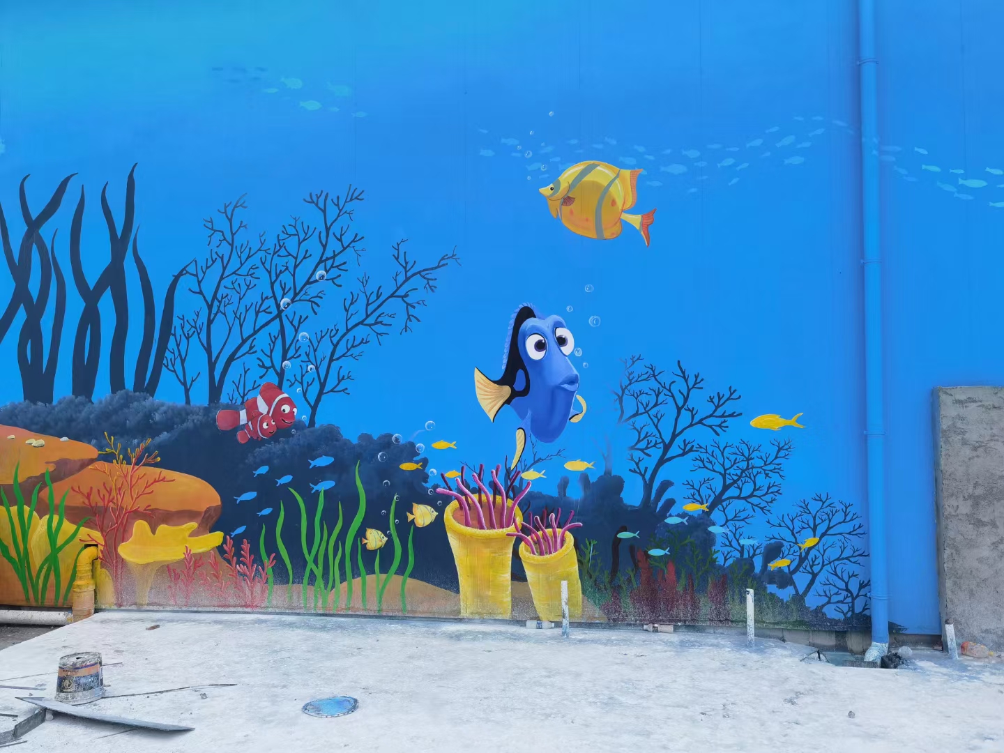 泉州墙面彩绘泉州墙体手绘墙绘画外墙彩绘墙绘涂鸦壁画公司
