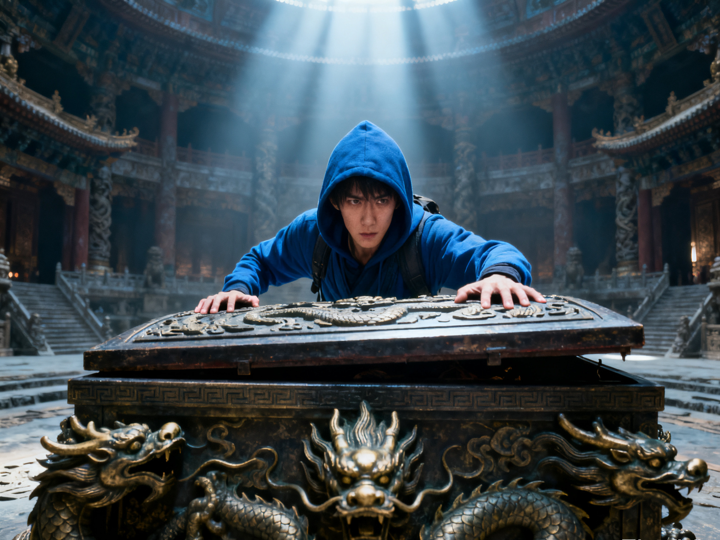 《雨村笔记》:张起灵种树,土下埋铁俑,刻 "镇墓" 二字