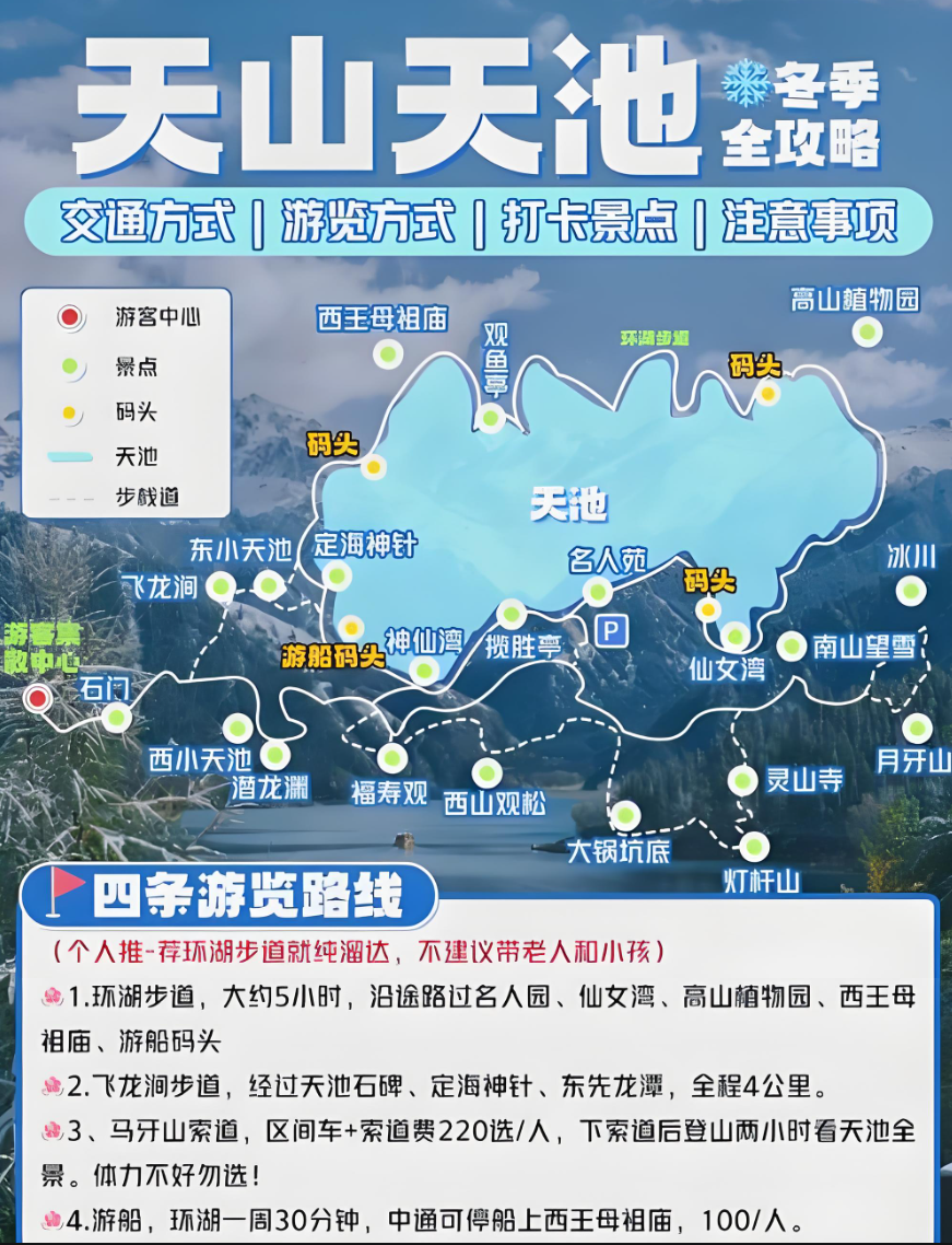 天山天池住宿攻略图解