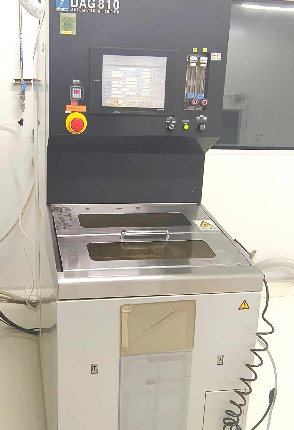 龙玺精密半导体设备中小尺寸晶圆的"精密搭档":disco dag810研磨机的