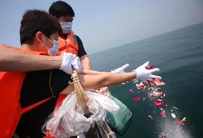 天津骨灰撒海机构:生态殡葬新选择背后的科学解读