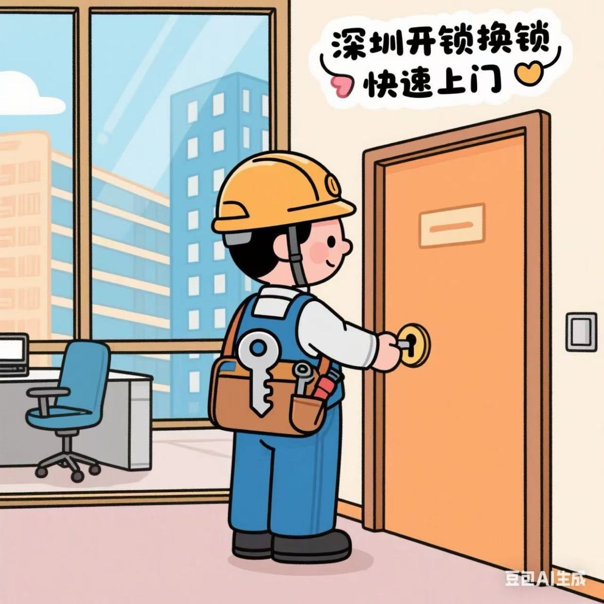 深圳龙岗区开锁电话.深圳开换智能锁电话