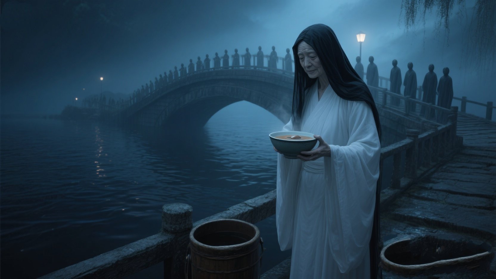 为什么老人临终前会看到已故亲人?孟婆揭示奈何桥接引真相