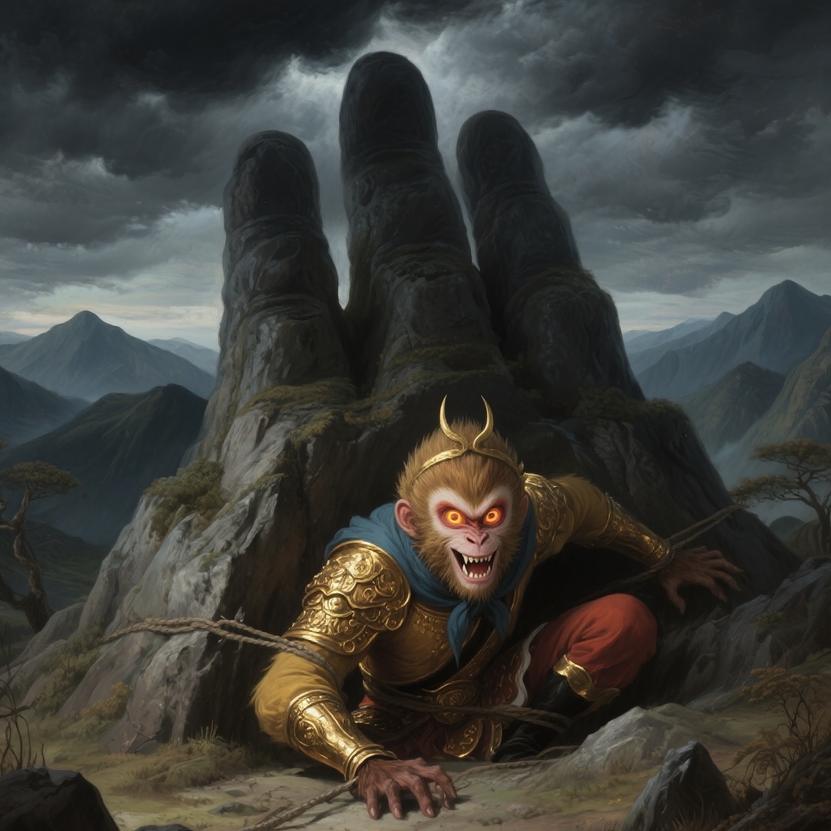 故事:孙悟空翻不出如来的手掌心不是因为佛祖厉害,而是这两个字