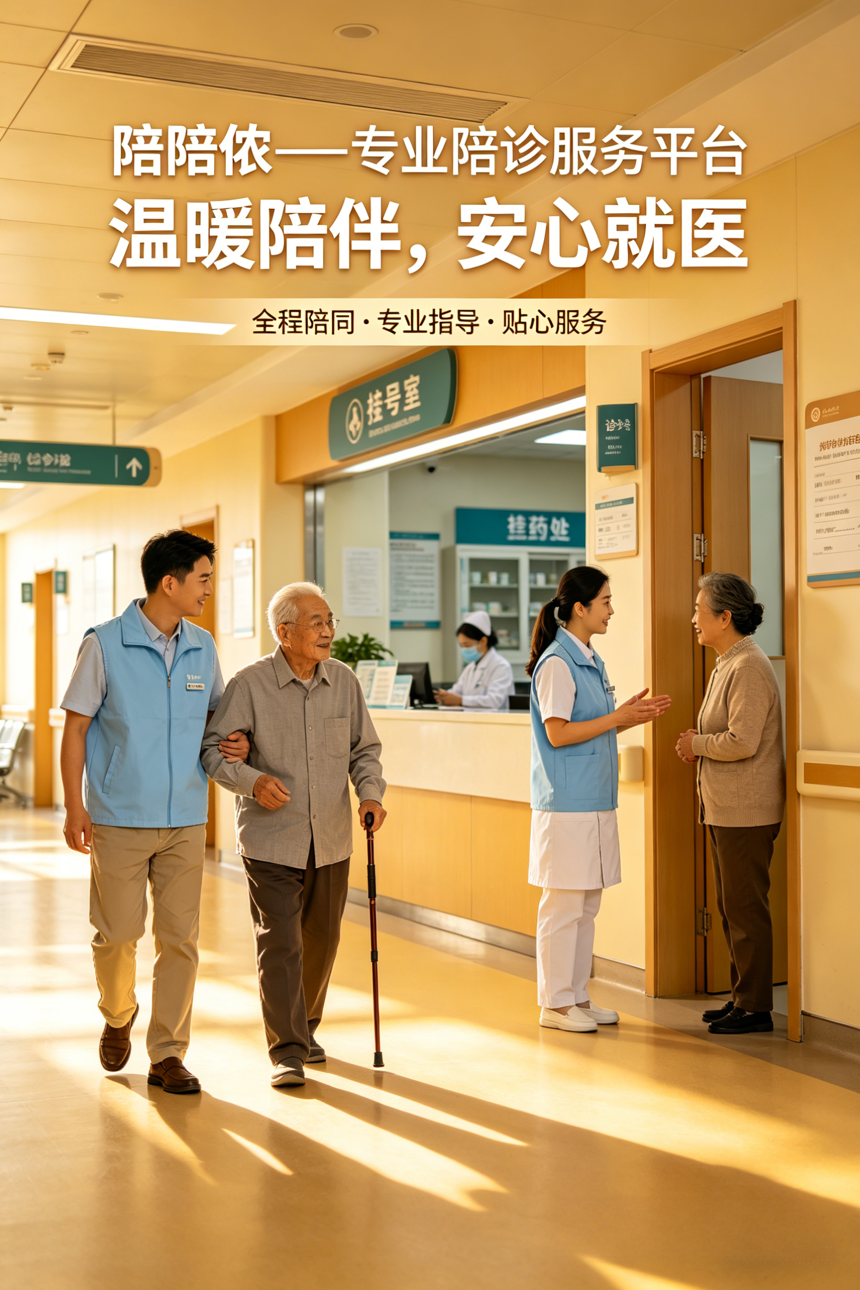 包含世纪坛医院住院办理陪诊挂号孕期产检全程陪同，省心又安心的词条