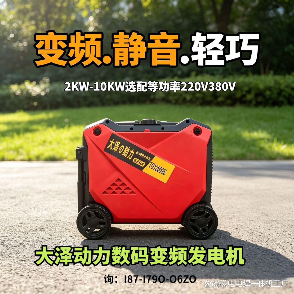 大泽动力小型汽油发电机