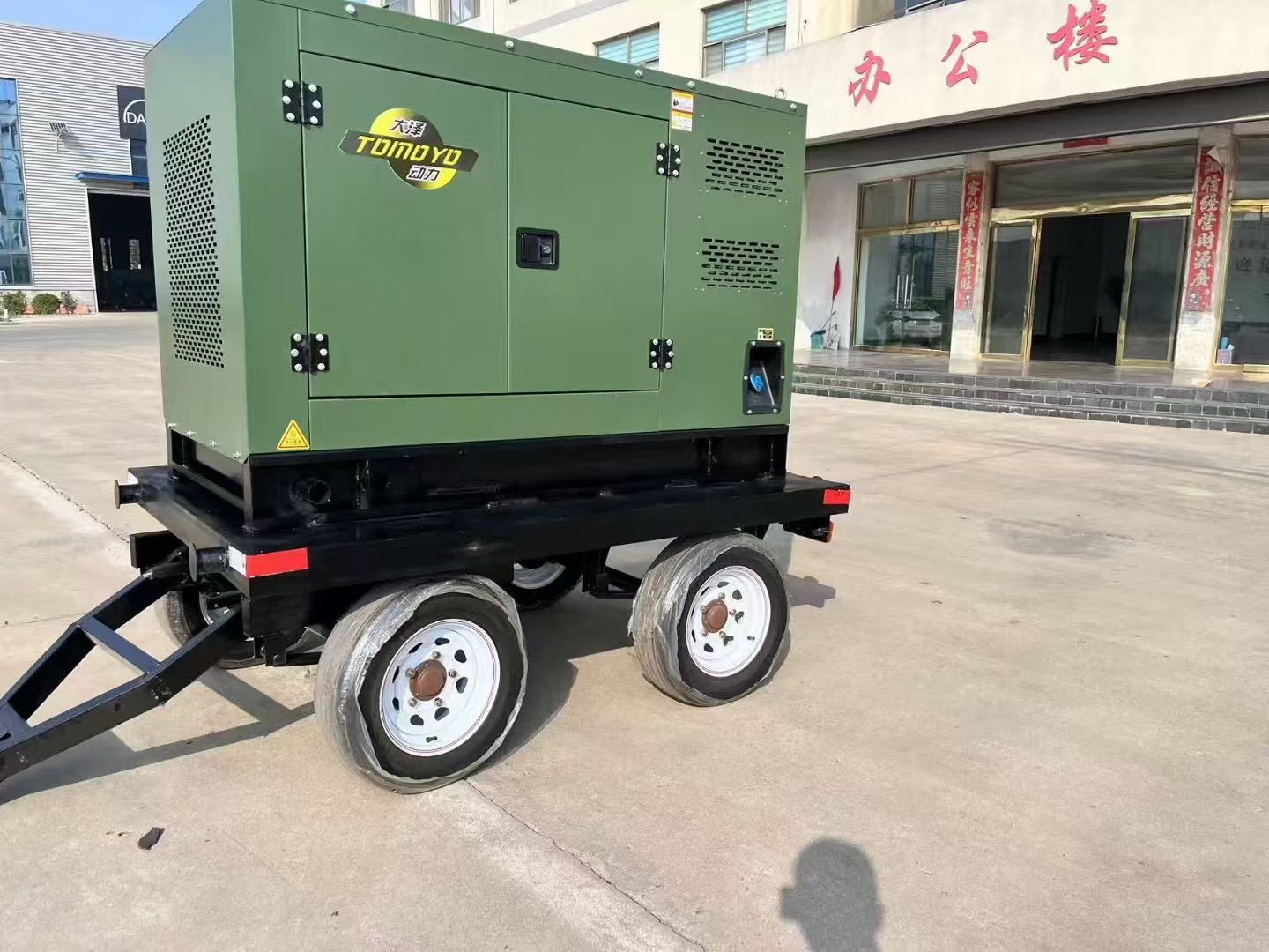 大泽动力拖车式柴油发电机组
