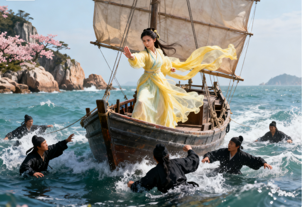 黄药师传黄蓉落英神剑掌,桃花岛打杂老仆突然开口:姑娘这掌法缺三式