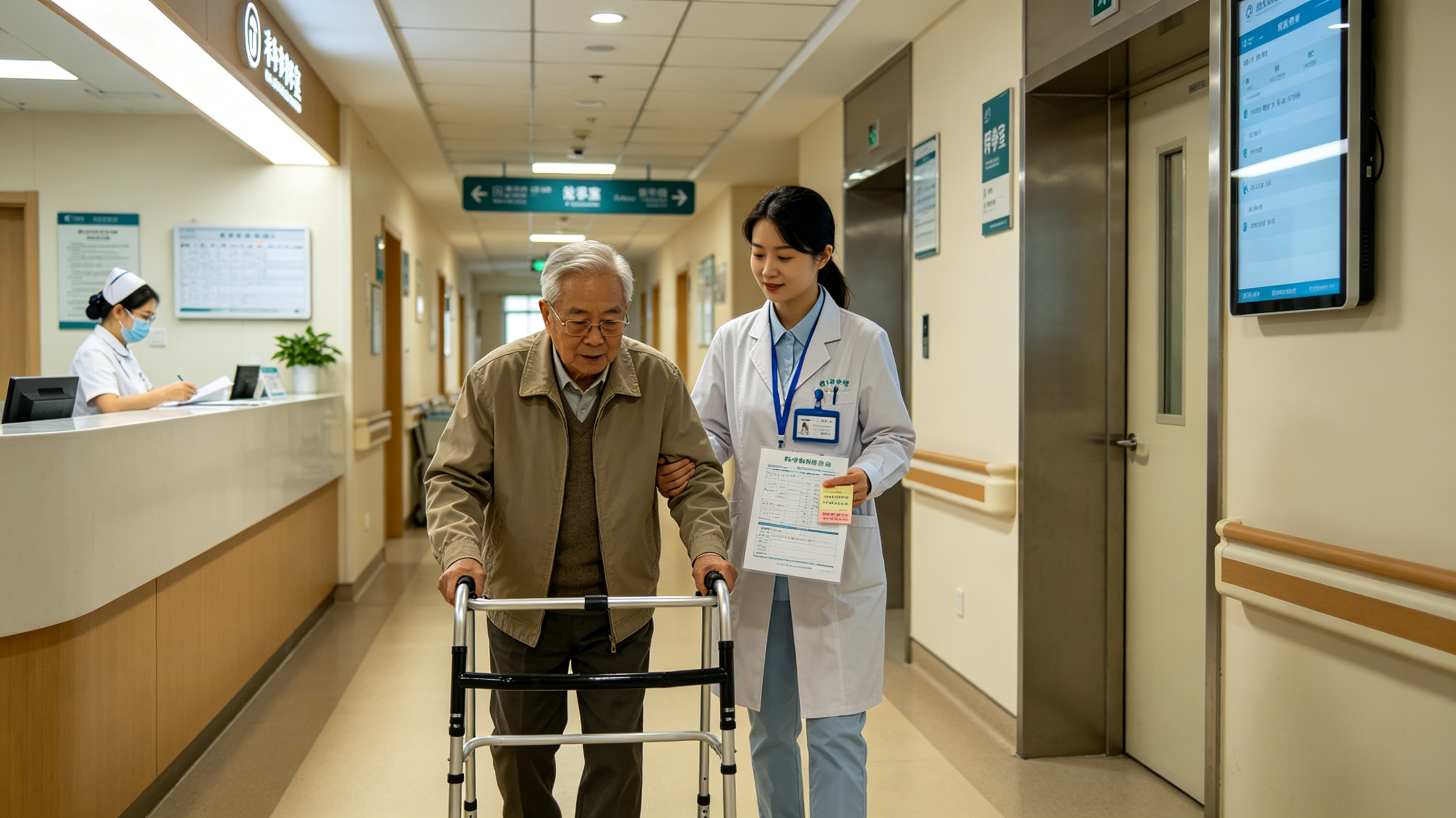 关于东直门医院住院办理陪诊挂号老人体检全程陪护，安心完成检查的信息