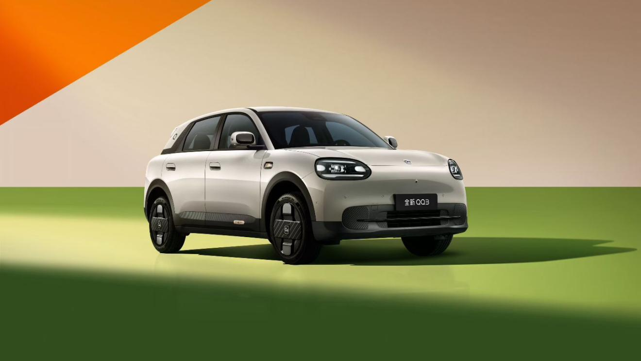 奇瑞全新QQ3外观整体图