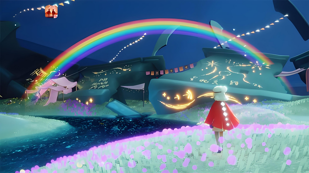 光遇红色光芒在哪儿