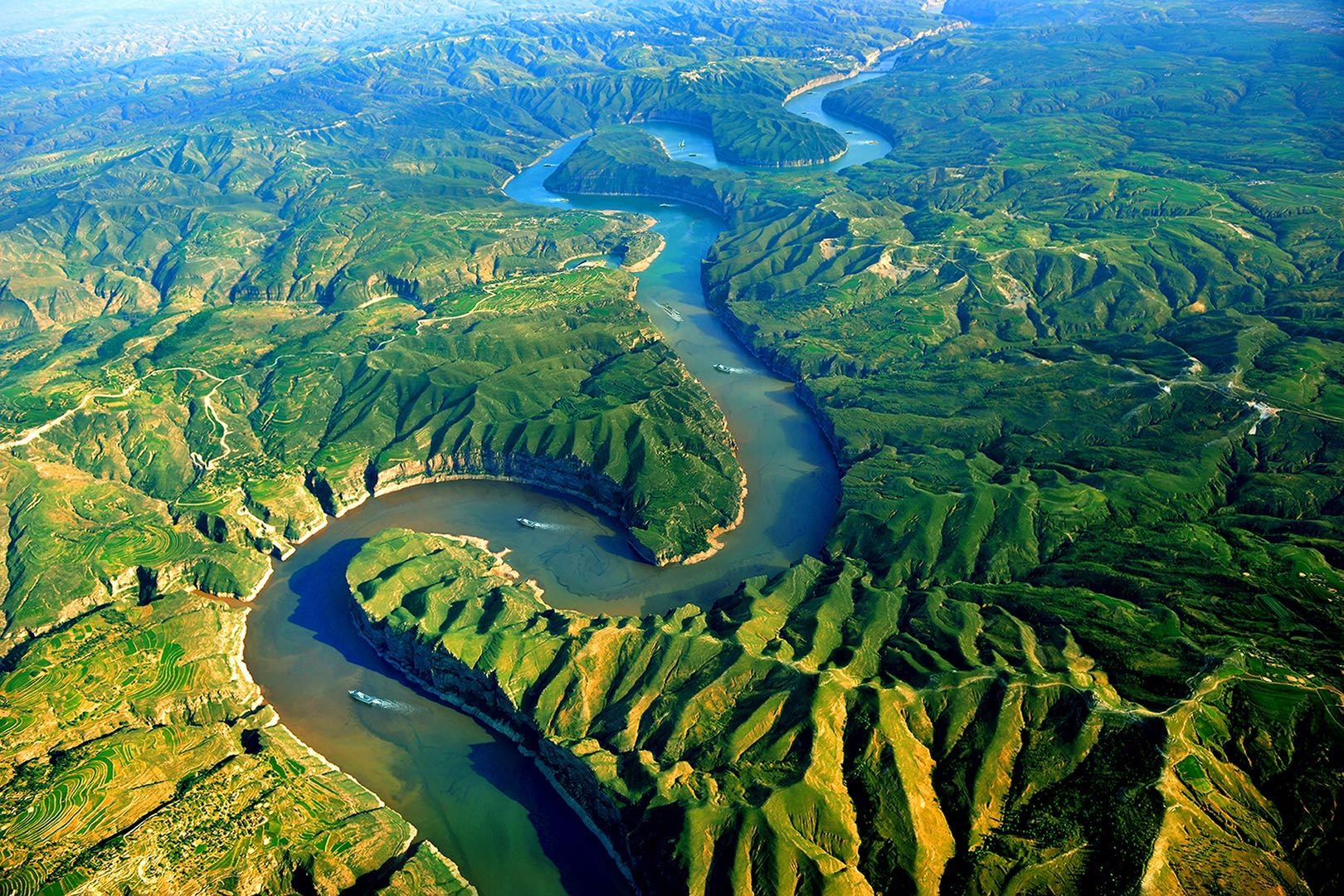 山西最大水库图片