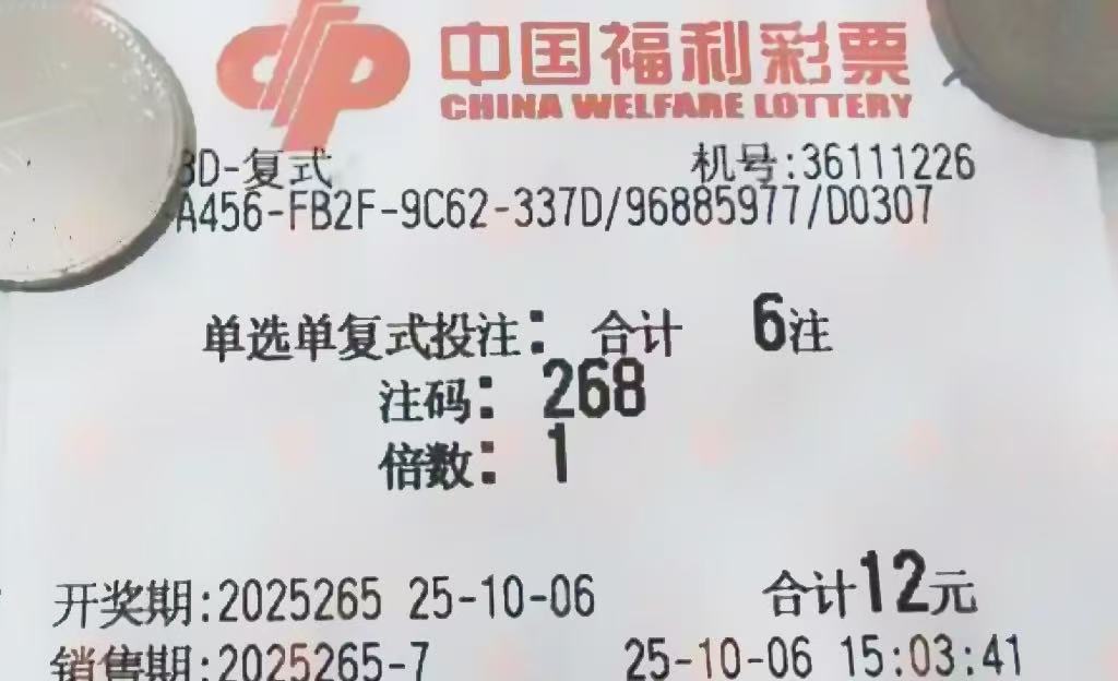 第25265期福彩3d晒票:运气如同天气变幻,但我们可以选择如何应对