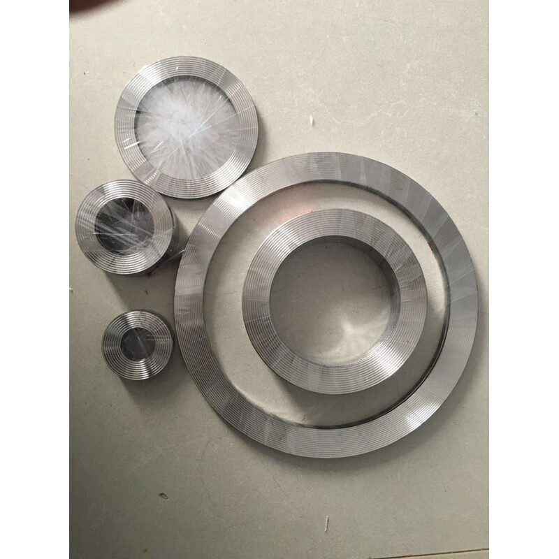 金属齿形垫片304波齿波纹密封垫316不锈钢齿形石墨复合垫组合垫片
