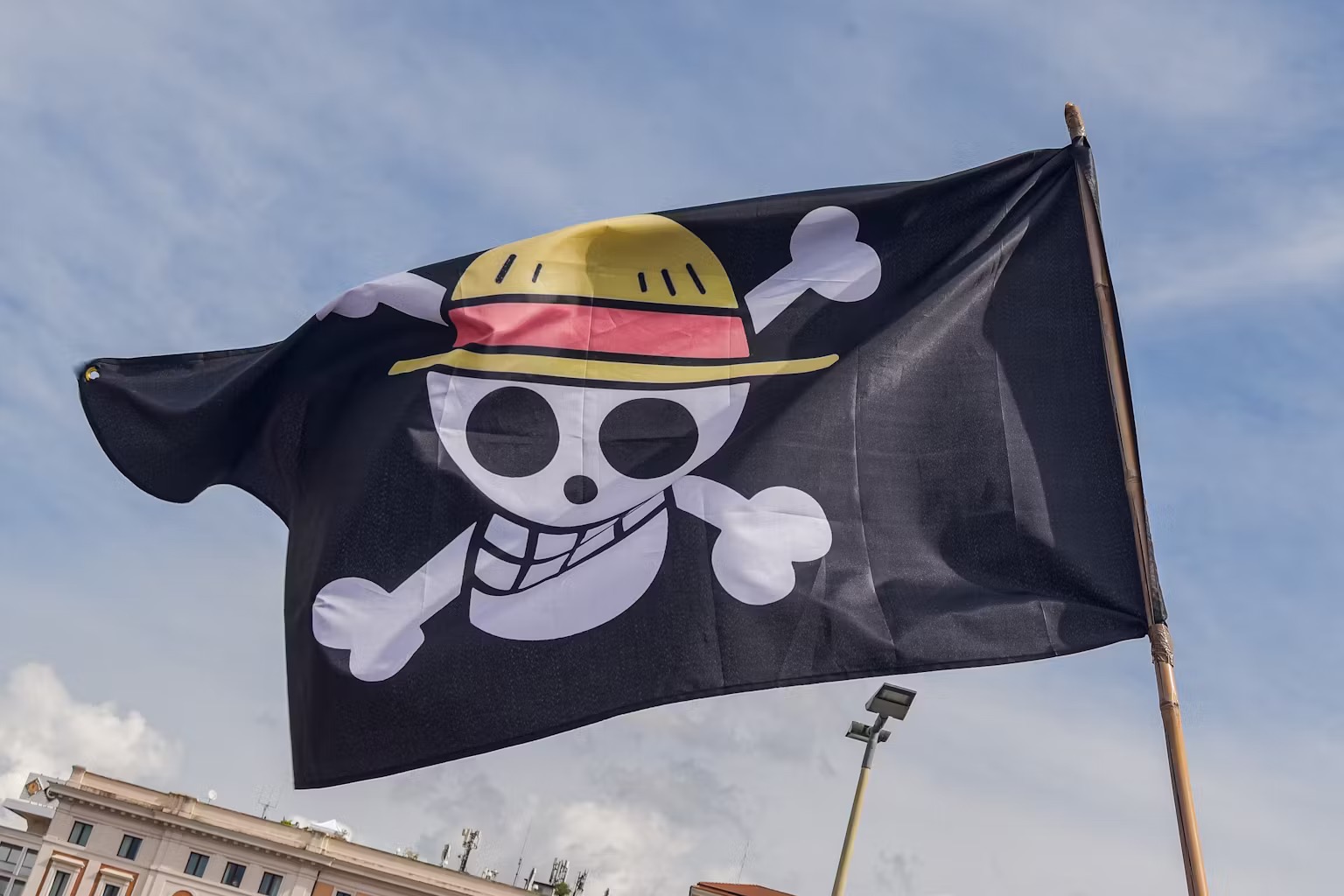 《海贼王》的草帽海盗旗,成为全球z世代的抗争符号