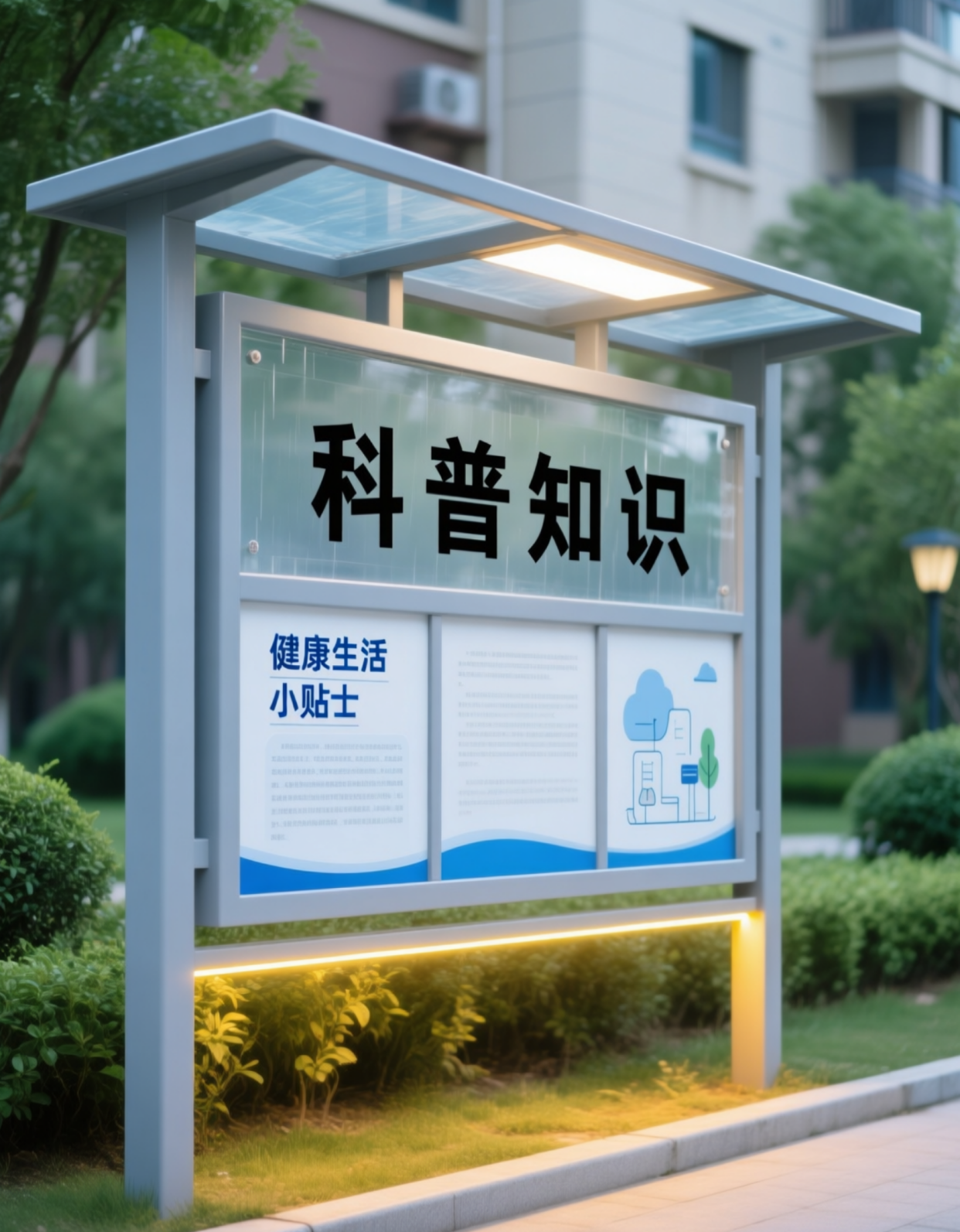 兰州市移动宣传栏全面升级,这波便民设计让市民连连点赞