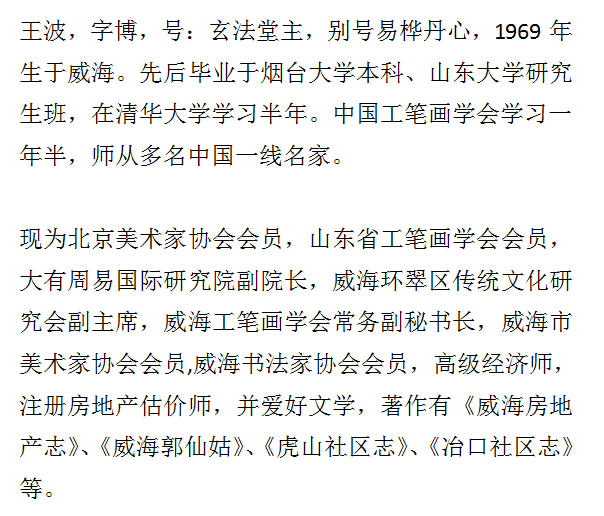 当代著名书画家王波