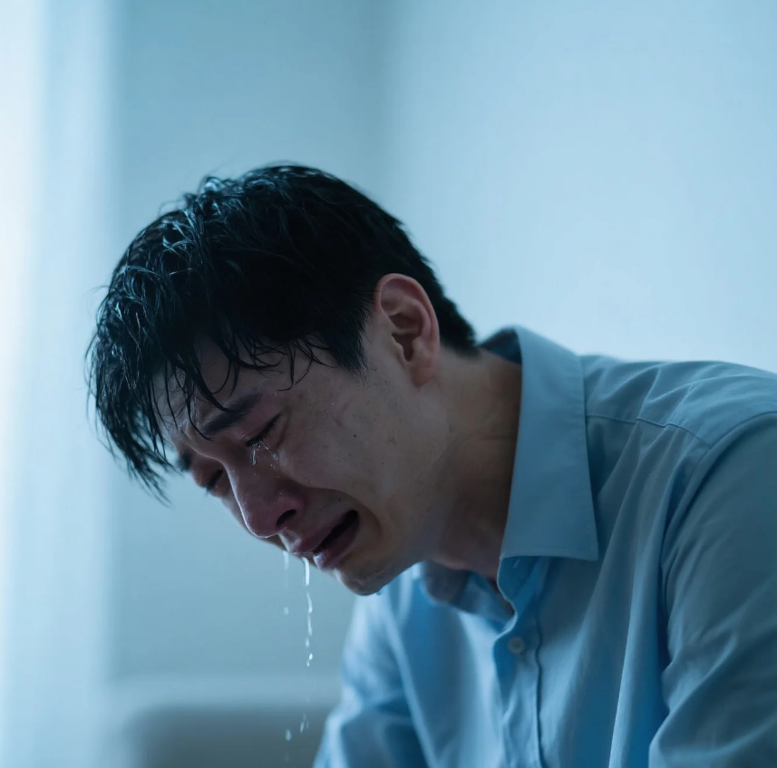 男人一生只哭5次?心理学家揭示被压抑的眼泪背后