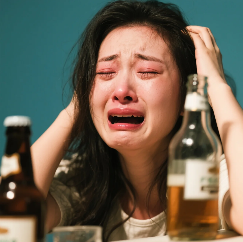3个信号识别醉酒爱哭的女人:她们不是脆弱,而是情感太丰富!