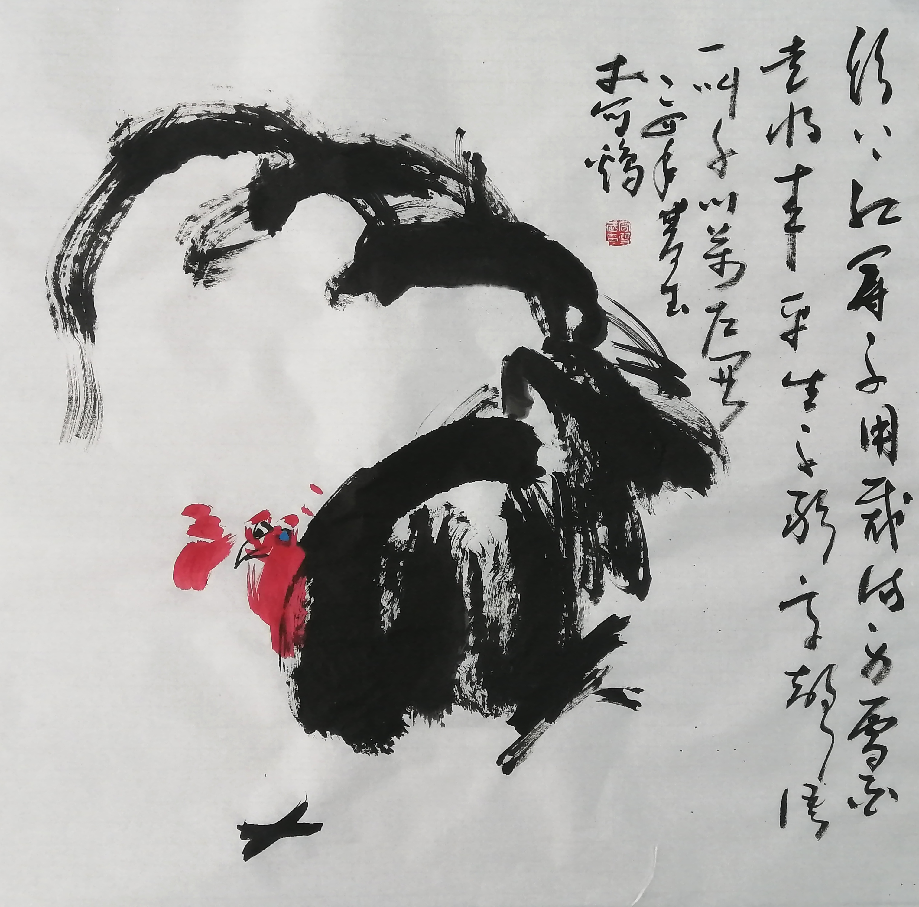 画家贾双武水墨大写意作品